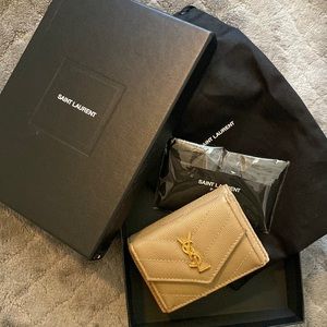 Saint Laurent Compact Wallet (Used)